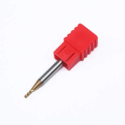 1Pcs HRC60 1.5mm Solid Carbide Endmills D1.5X4LXD4X50 4F Lute Standard Length Side Milling Slotting Profiling Face CNC Endmill