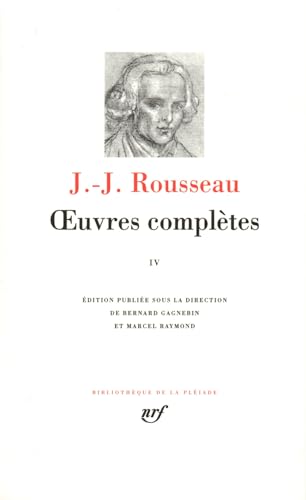  Oeuvres Completes. Tome 4: Émile - Éducation - Morale - Botanique