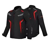 Jaqueta Moto Motociclista X11 One Sport Masculina Feminina (BR, Alfa, 3G, Regular, Regular, MASCULINO/VERMELHO)