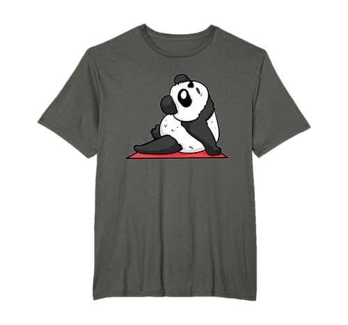 Maglietta Panda Yoga Namaste Chakra di meditazione spirituale Maglietta