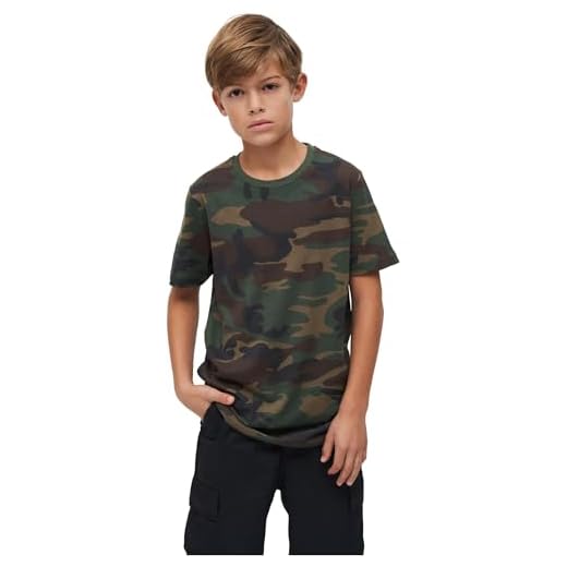 Brandit Kids T-Shirt, color: woodland, size: S 122