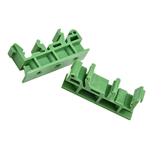 VOANZO 10Pair DIN Rail Clip DIN Rail Mounting Adapter for PCB DIN C45 Rail Circuit Board Mounting - Image 4