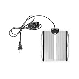 マルチパネルヒーター 爬虫類 ハムスター パネルヒーター 回転スイッチ ピタリ適温プラス 温度0-45度 5W 調節可能 爬虫類 両生…