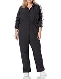 adidas Originals Women's Plus Size Jumpsuit, Black, 2X