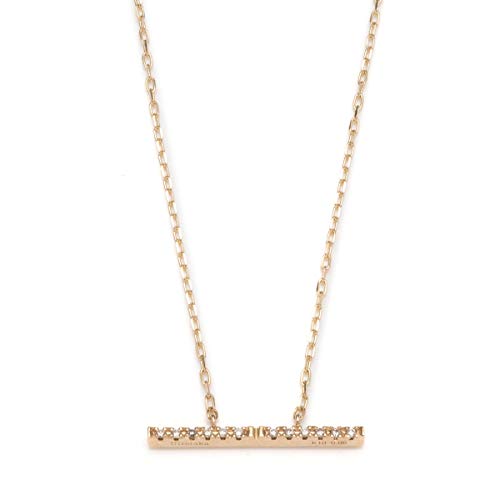 ヒロタカ ネックレス Trapeze Diamond Necklace M