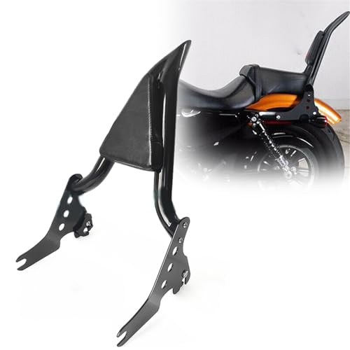 Coussin de dossier barre sissy passager arrière Harley Sportster XL1200S XL 1200 C 1996-2000