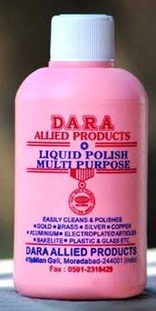Shivnandini Dara Allied Liquid brass silver polish cleaner without metal loss (Brass, Copper, sterling silver, aluminum, stainless steel and gold) Dara Metal Polish,100ml (B0CBC4VDPT) Amazon Price History, Amazon Price Tracker