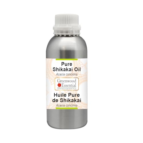 Greenwood Essential Pure Shikakai oil (Acacia concinna) Natural Therapeutic Grade 300ml (10 oz)