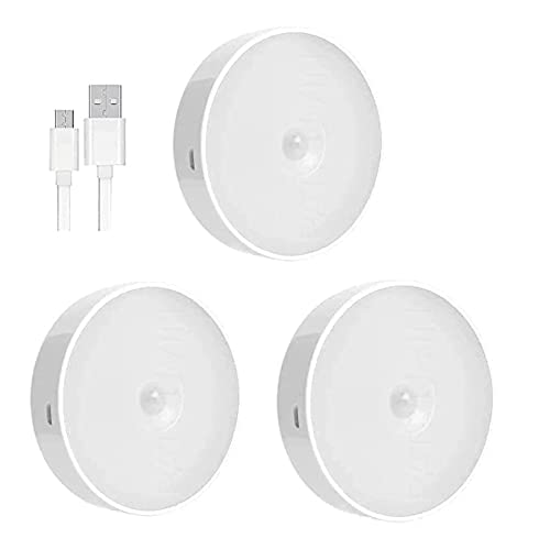 Image of Motion Sensor Light for Home with USB Charging Wireless Self Adhesive LED Magnetic Motion Activated Light Motion Sensor Rechargeable Light (3)