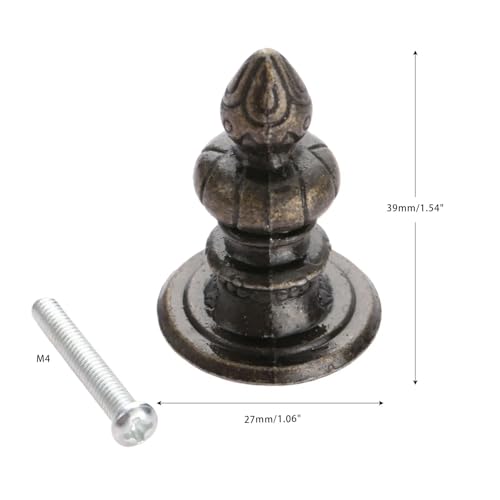 Poignées de tiroir de commode au design raffiné de 39 * 27mm - 3