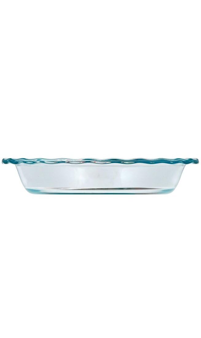 Plat à tarte Pyrex Grip Rite moule de cuisson en verre pour four et quiche