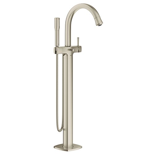 Free Shipping 🛒 Grandera Floor Standing Tub Filler With Hand Shower