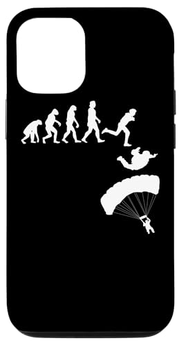 Custodia per iPhone 14 Skydiver Evolution Divertente Paracadutismo Paracadutismo