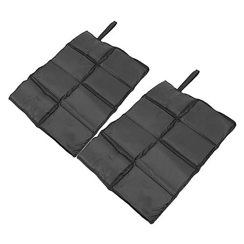 NAMOARLY 2pcs Outdoor Bench Cushions Patio Seat Pad Oxford Cloth Foldable Easy-Clean for Dining Chair Office Garden Decor