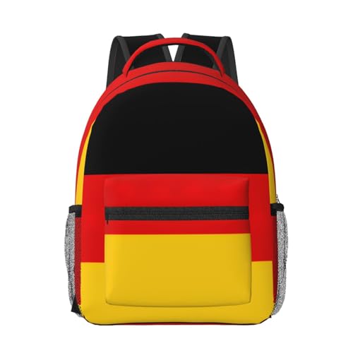 Sac à dos de voyage imprimé drapeau allemand idéal comme article personnel