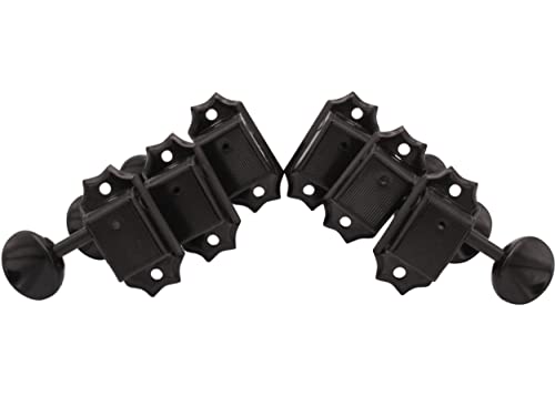 Gotoh SD90 Jeu de 3 mécaniques latérales Noir 05 m - Les Beatles, Paul McCartney, John Lennon, RIngo Starr, George Harrison Gotoh SD90 Jeu de 3 mécaniques latérales Noir 05 m