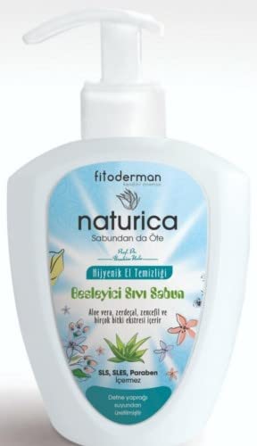 Fitoderman Doğal Aloe Vera Özlü Naturica Besleyici Sıvı Sabun 400 mL