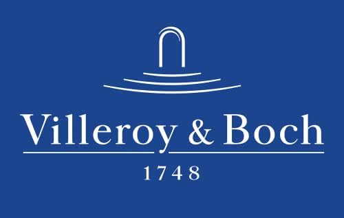 Villeroy & Boch 10-4240-2610 Manufacture Rock Blanc Square, Elegant Plate Maoffrom Premium Porcelain, Dishwasher Safe, White