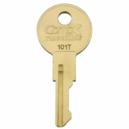 EasyKeys CompX Timberline 278TA File Cabinet Key 278TA