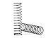 Spring, Shock (GTM) (.095 Rate) (1 Pair): 9758