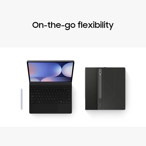 Image of SAMSUNG Galaxy Tab S10+ Book Cover Keyboard AI Key, Detachable Platform, PC-Like Experience, Adjustable Viewing Angles, Wireless Keyboard Sharing, US Version, Black