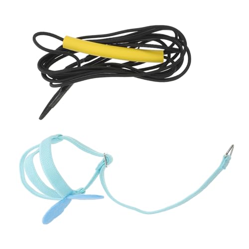 GALPADA 1pc Adjustable Bird Harness Leash for Birds Durable Pulling Rope Lightweight Easy to Use Parties and Daily Training