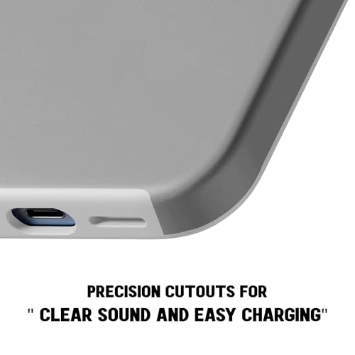 Image of Kratos Soft Silicone Case Cover Compatible with iPhone 17 Pro Max - Everyday Comfort Protection, Wireless Magnetic Charging Case with Raised Edge Camera & Screen Protection, Shock-Resistant Design