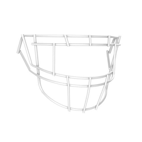 Schutt Vengeance Varsity Facemask for Vengeance Pro LTD Football Helmets, V-EGOP II-TRAD-NB Facemask, White, Carbon Steel