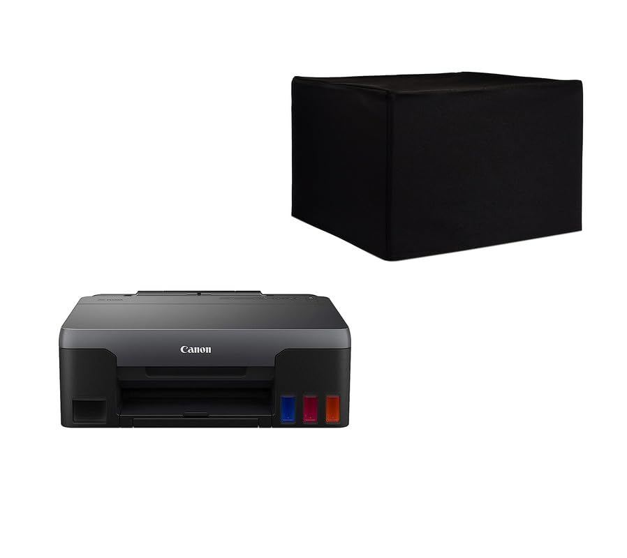 JeJos Printer Dust Cover Case Compatible with Canon Pixma G1000/ G1010/ G1020 Single Function Color Inkjet Printer - Black (B0CCLDQ3GH) Amazon Price History, Amazon Price Tracker