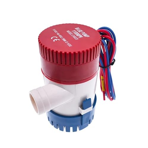 Bomba de achique 1100GPH 24V con interruptor de flotador para botes y casas flotantes miniatura 5