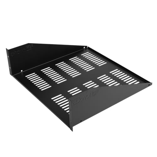 Gator Rackworks GRW-SHELFVNT3 Zubehörregal, belüftet, 3U-Größe, 38,1 cm tief