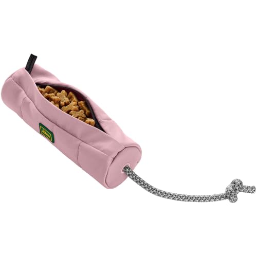 HUNTER Trainer Snack Dummy mit Seil Größe 20 cm, Farbe Altrosa