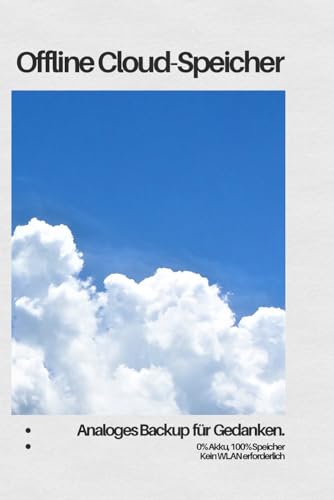 Offline Cloud-Speicher: Analoges Backup für Gedanken