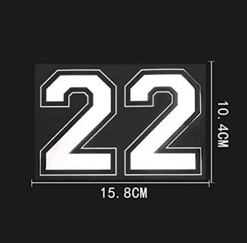 Cbhsjinsuxha 4 Pezzi Adesivi per Auto 15.8 cm *