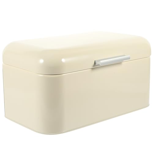 Caja de pan metálica de hierro compacta para guardar galletas 2
