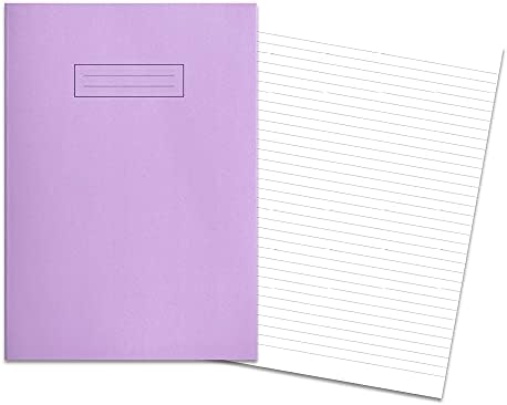 Hamelin A4 Exercise Book Ruled 80 pages, Assorted Pastel Colours (Pack of 10)