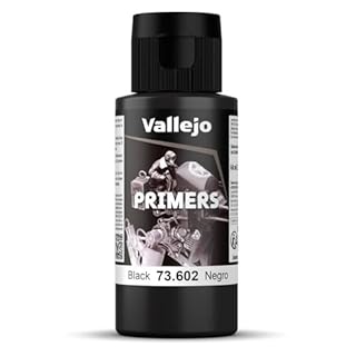 Vallejo Model Color 60 ml Polyurethane Primer - Black