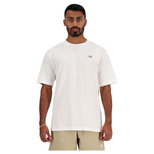 T-shirt New Balance anti-irritation en coton doux pour homme actif