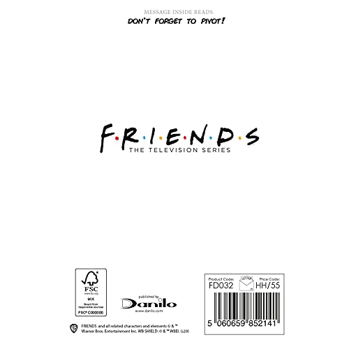 Carte D'anniversaire Officielle Friends Friends… Moins Cher Than