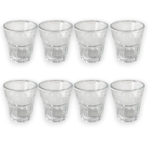 🔹 Set di 8 Bicchierini da Liquore,Cicchettino,Shot – 40 ml