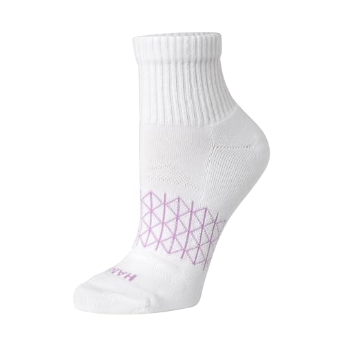 Image of Hanes Women's Socks, 4-pack, Absolute Active Cushioned Moisture-wicking Best Women's Socks, Crew, Ankle and No Show