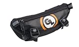 Giant Loop Zigzag Handlebar Bag, 1.5 Liter Black Windshield Pouch, Fits Any Motorbike, Dirt Bike & S