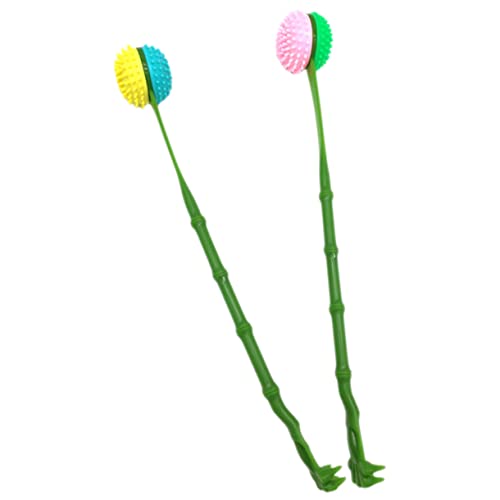 FOMIYES 2pcs Massage Hammer Tool Scratcher for Women Tickle Relief Tool Guasha Massage Tool Portable Silicone Spatula Scratcher Scraper Travel Plastic