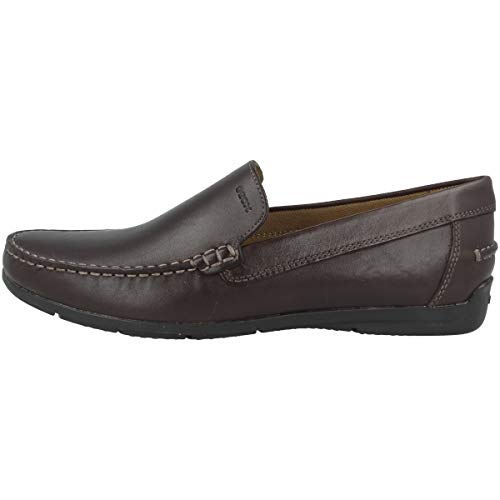Geox U SIRON A, Mocasines para Hombre, Marrón (Coffee C6009), 42 EU