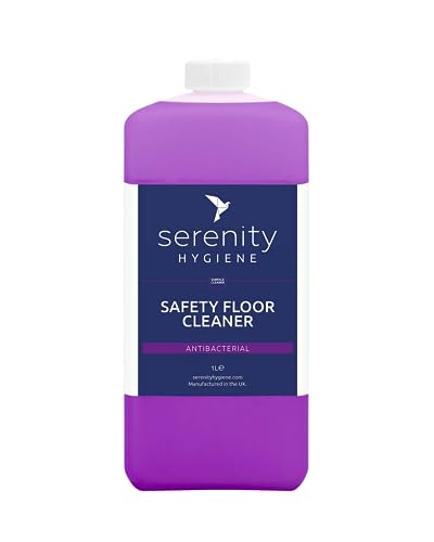 Antibacterial Safety Floor Cleaner Concentrate - Floor Cleaning Machines or Mopping - Up to 250 Litres from 1 Bottle - Pet Safe Neutralises Odours & Sanitises Hard Flooring 1 l (Pack of 1)