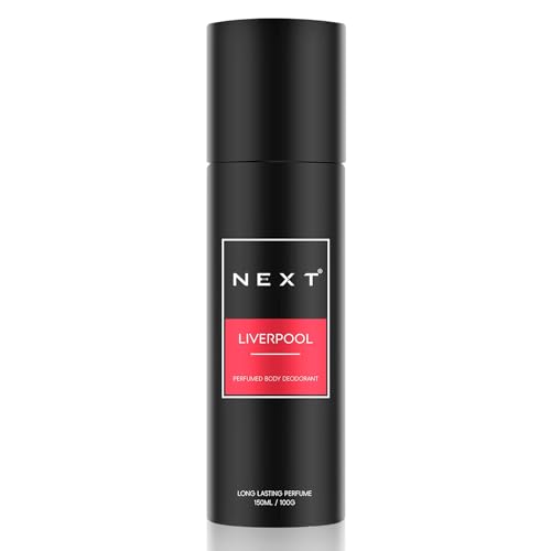Image of Next Care Liverpool Perfumed Body Deodorant Spray 150ml | Long Lasting Fragrance Deo for Men & Women | Unisex Daily Freshness Body Spray