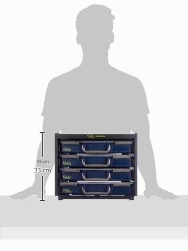 Boîte De Rangement Raaco 136204 – 55 Compartiments, 338x261x57mm, En PP Costaud