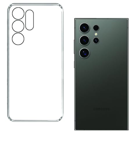 Amazon Brand - Solimo Back Cover for Samsung Galaxy S24 Ultra 5G (Silicone|Transparent) (B0CTQSRHS1) Amazon Price History, Amazon Price Tracker