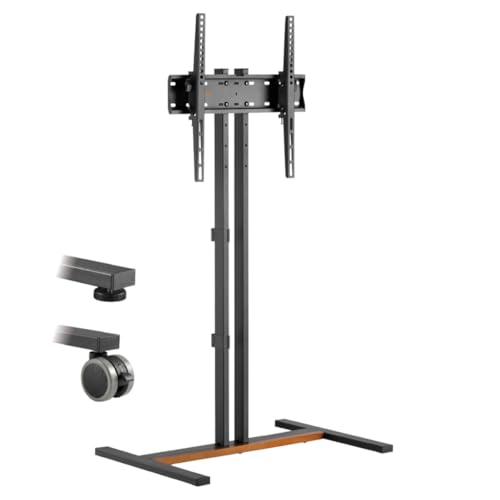 Pied TV mobile My Wall HP121L pour éviter les reflets et ajuster la hauteur sans percer