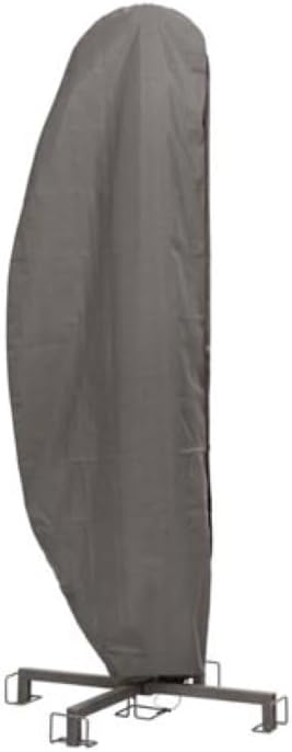 Perel Protective Cover for Parasol up to 3.5 m Diameter, Grey, 260 cm x 86 cm